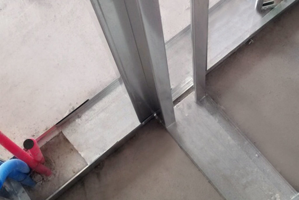 Metal Stud Wall Corner Detail The Tube Metal Stud Wall Corner Detail The Tube