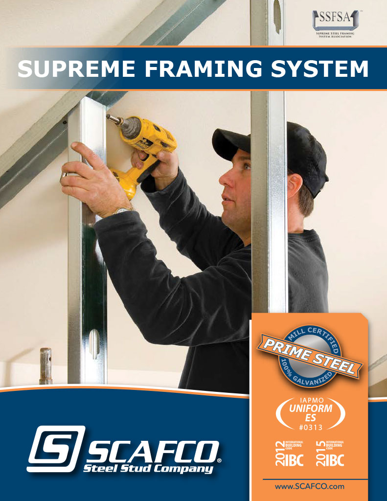 Catalogs SCAFCO Steel Stud Company